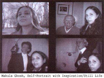 Mahula Ghosh, Self-Portrait with Inspiration/Still Life