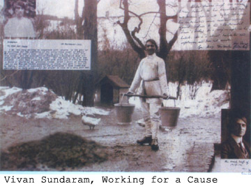 Vivan Sundaram, Working for a Cause
